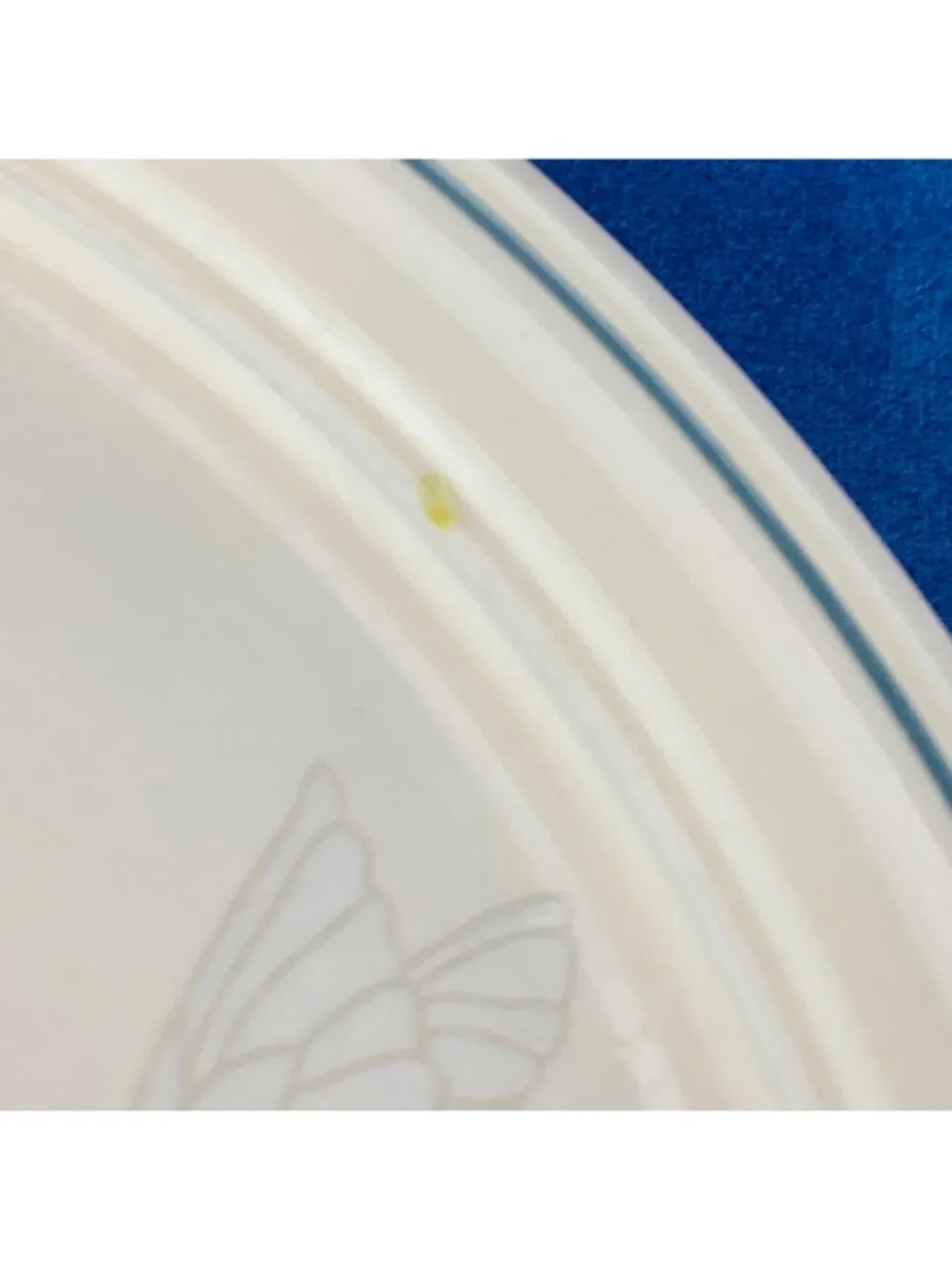 Noritake Keltcraft KILKEE 9109 Blue Floral Butterfly Ireland Dinner Plates Set 4